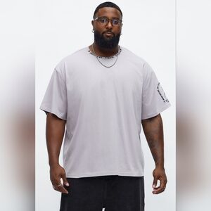 Solitude From Chaos Short Sleeve Grey Tee